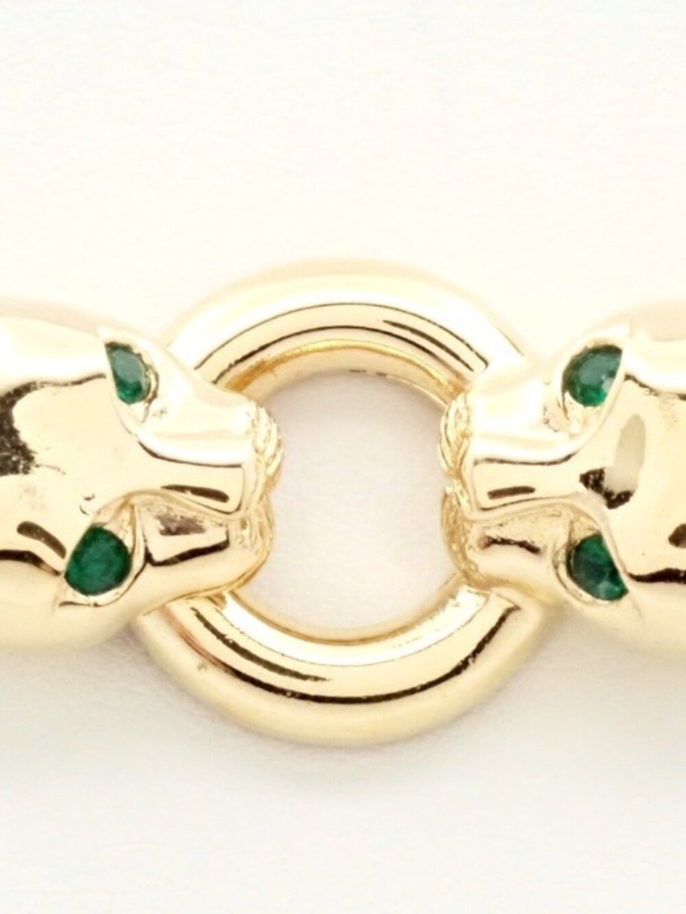 Givenchy Panther Necklace with Emerald eyes / LIKE NEW!!!! - Picture 2 of 3